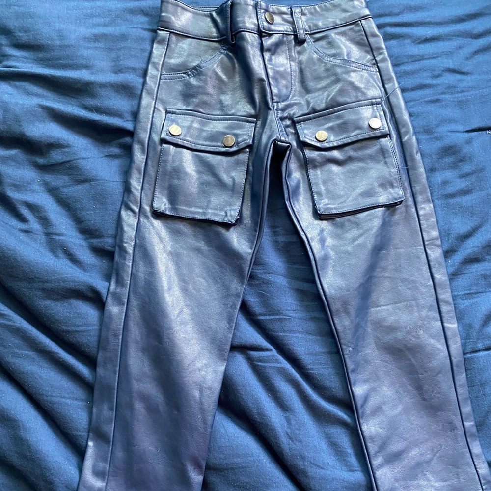 Boys leather pants